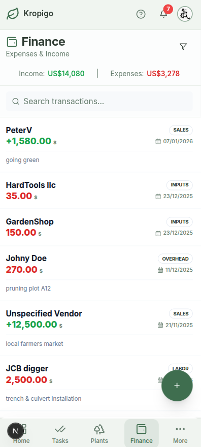 Ditch the Shoebox of Receipts mobile