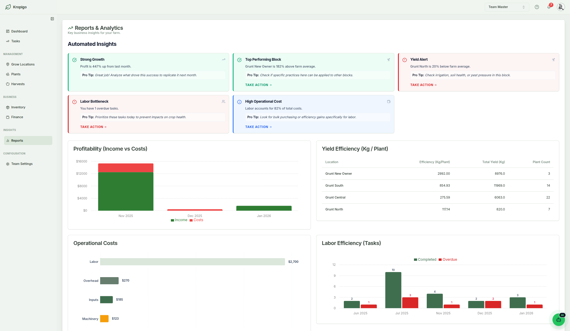 Simple, Helpful Reports